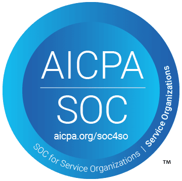 AICPA SOC for Service Organizations seal